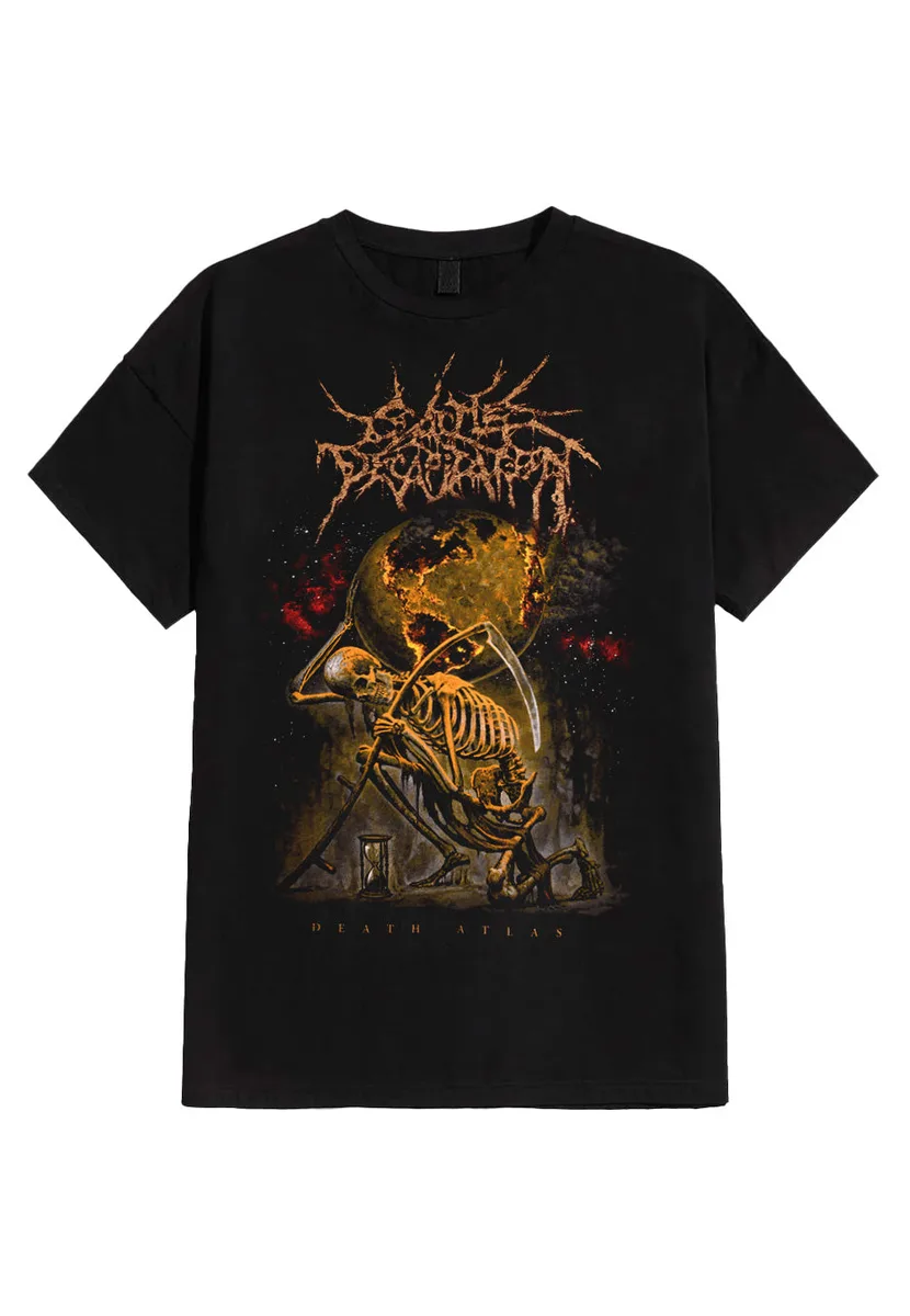 Cattle Decapitation Death Atlas Cover T-Shirt
