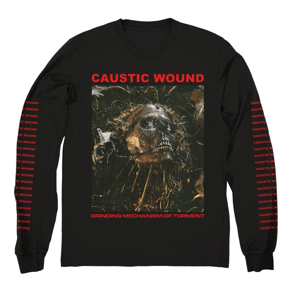 CAUSTIC WOUND "Grinding Mechanism Of Torment" Longsleeve Long Sleeve