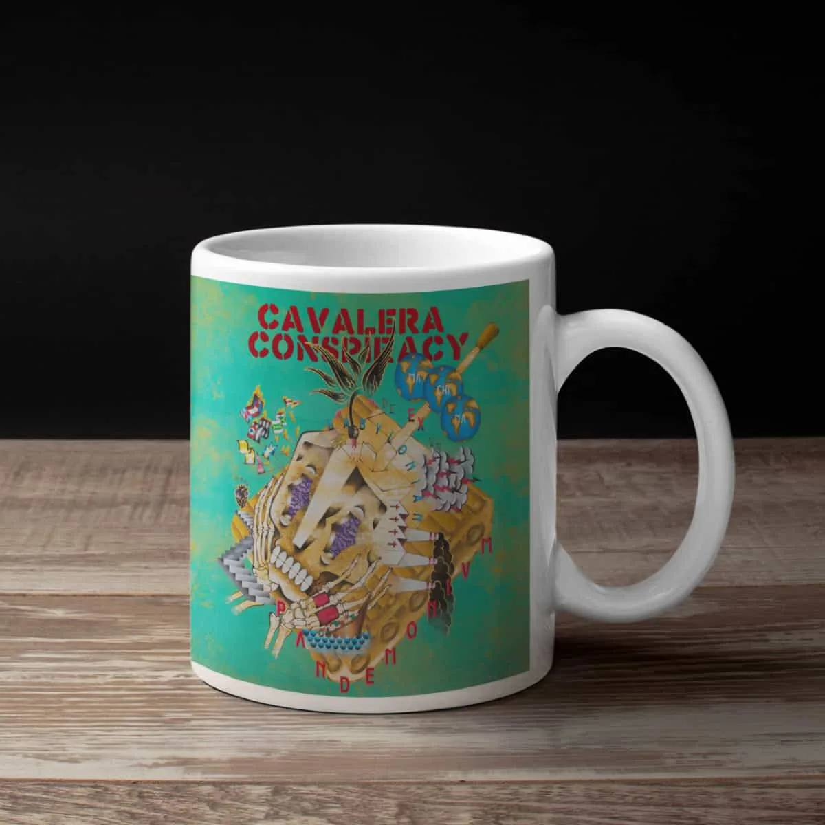 Cavalera Conspiracy Coffee Mug, Cavalera Conspiracy Pandemonium Coffee Mug