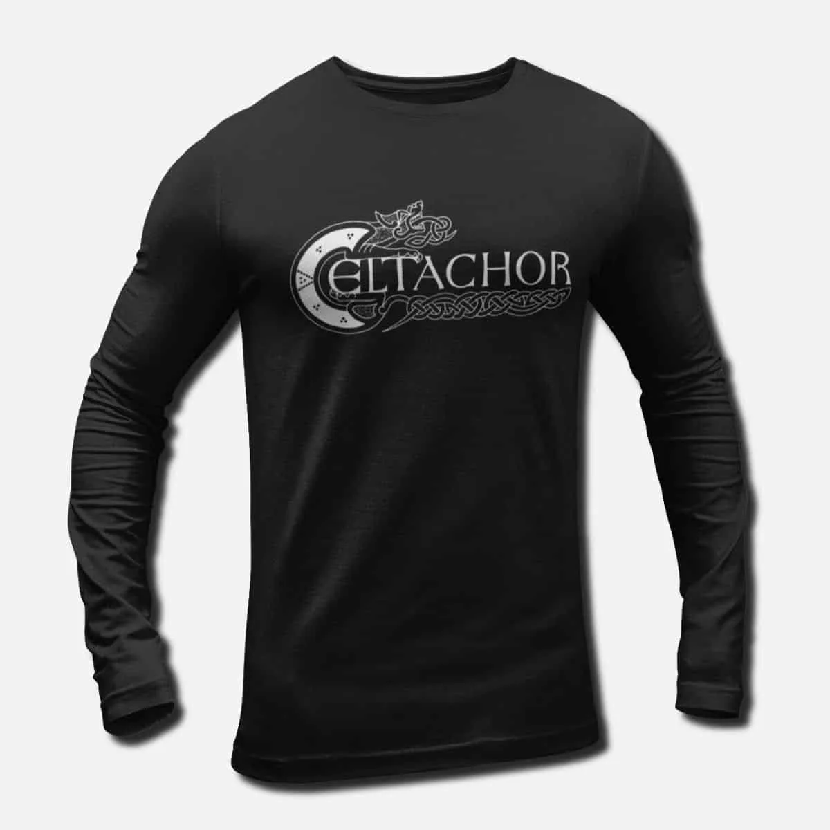 Celtachor Band Long Sleeve T-Shirt, Celtachor Logo Longsleeve T-Shirt, Folk Metal, Black Metal Merch