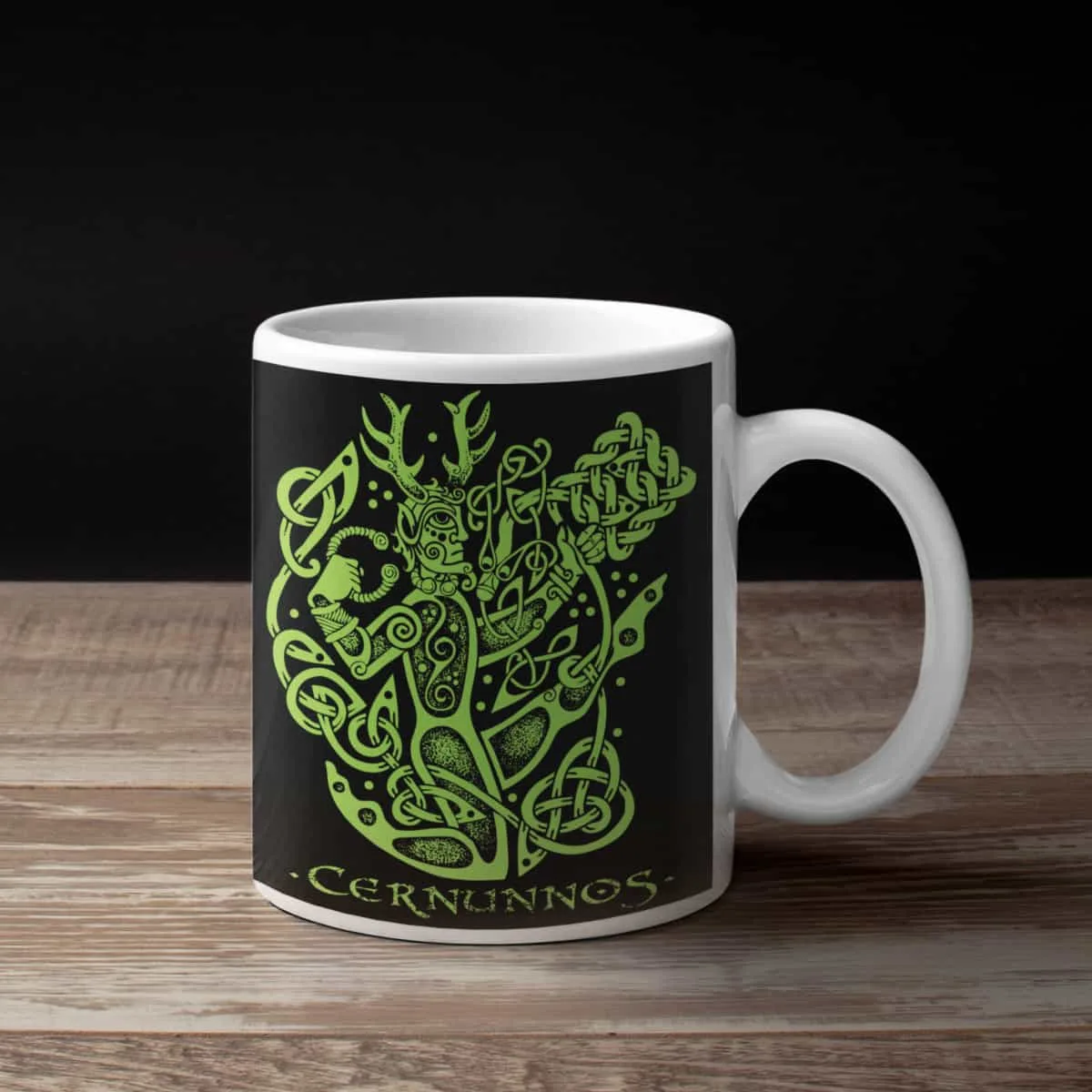 Cernunnos Coffee Mug, Cernunnos Artwork Coffee Mug