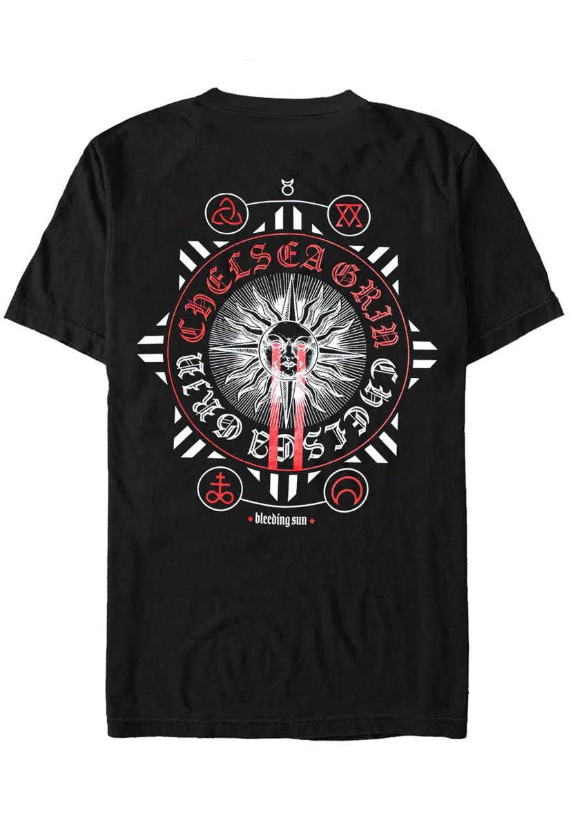 Chelsea Grin Bleeding Sun Symbols T-Shirt