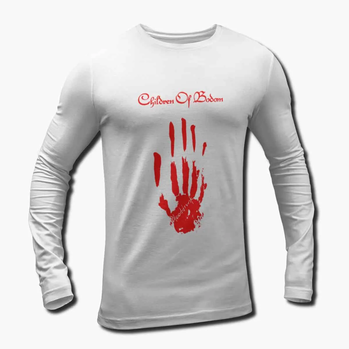 Children of Bodom Band Long Sleeve T-Shirt, Children of Bodom Blooddrunk Artwork Longsleeve T-Shirt, Melodic Death Power Metal Merch