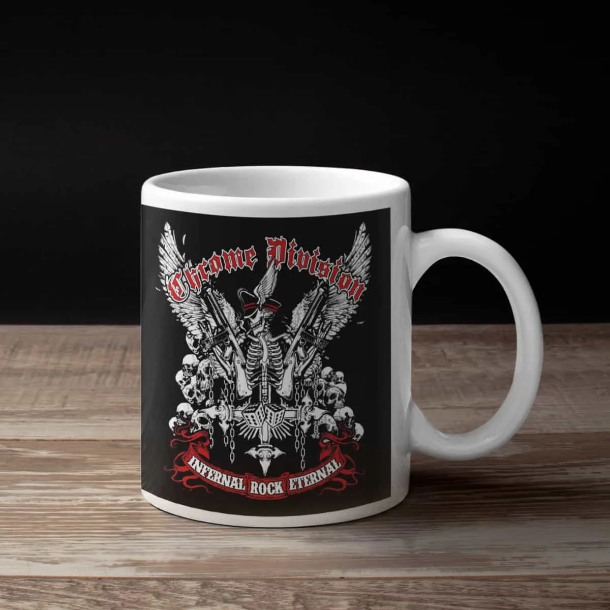 Chrome Division Coffee Mug, Chrome Division Infernal Rock Eternal Coffee Mug