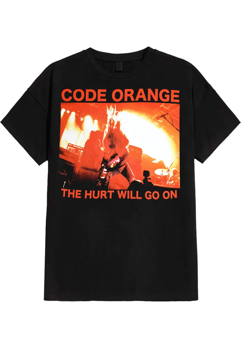 Code Orange Red Hurt Photo T-Shirt