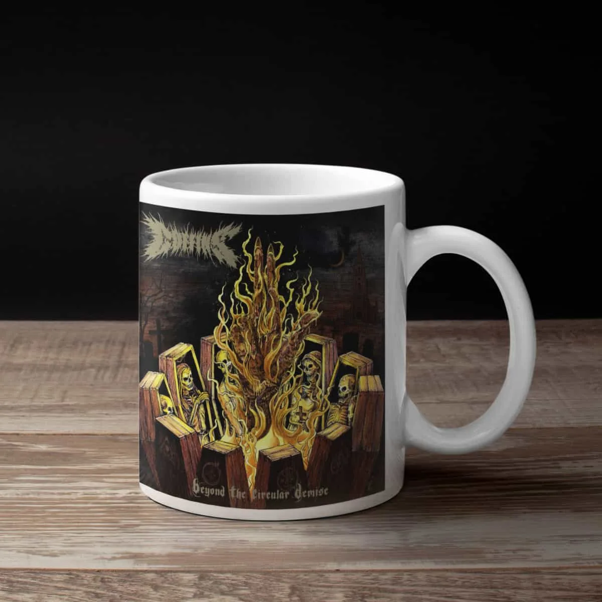 Coffins Coffee Mug, Coffins Beyond the Circular Demise Coffee Mug