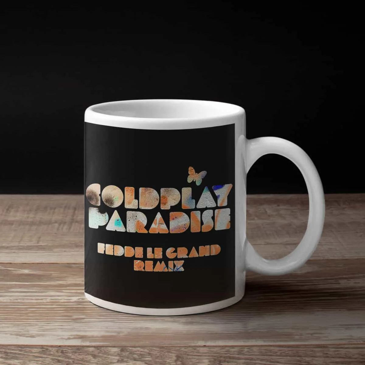 Coldplay Coffee Mug, Coldplay Paradise Coffee Mug