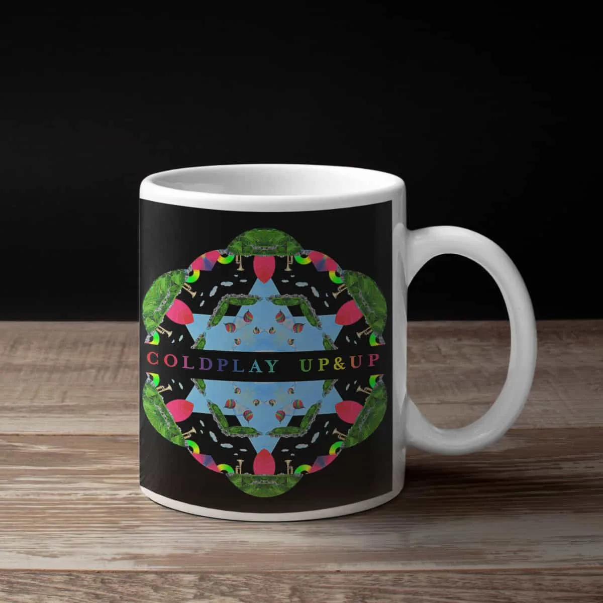 Coldplay Coffee Mug, Coldplay Up&amp;Up Coffee Mug