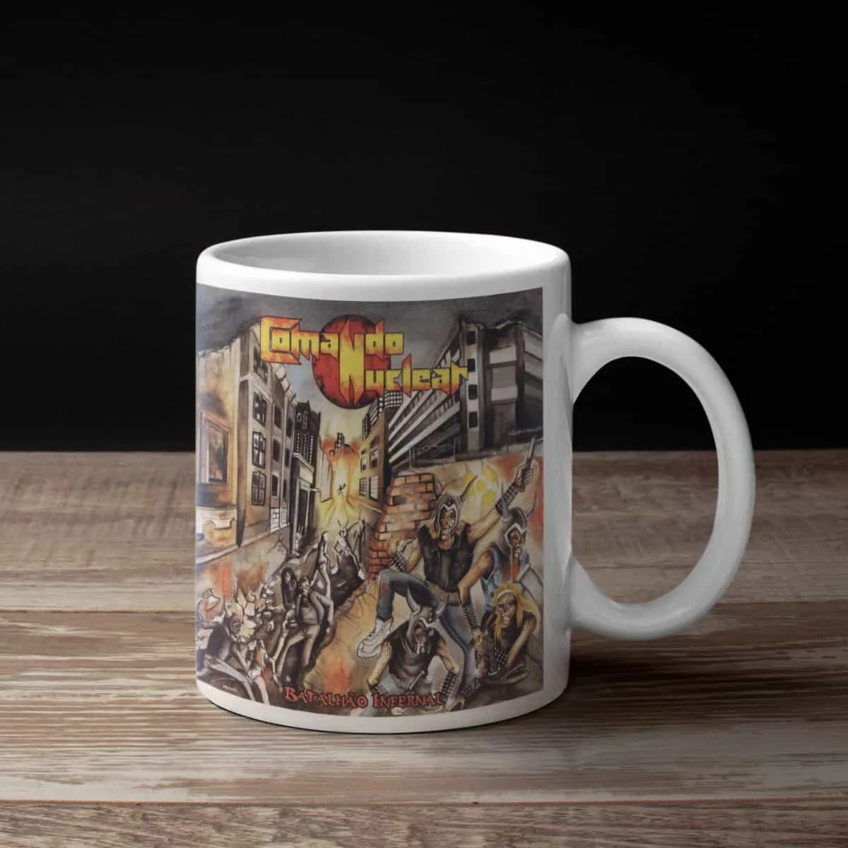 Comando Nuclear Coffee Mug, Comando Nuclear Batalhão Infernal Coffee Mug