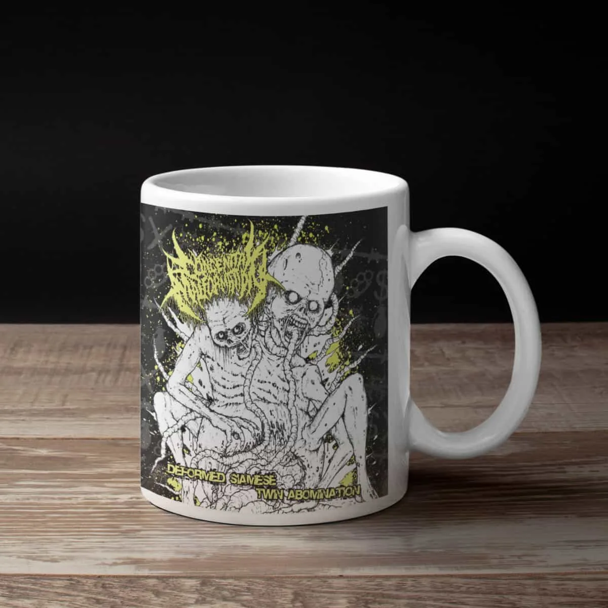 Congenital Malformation Coffee Mug, Congenital Malformation Deformed Siamese Twin Abomination (2013) Coffee Mug