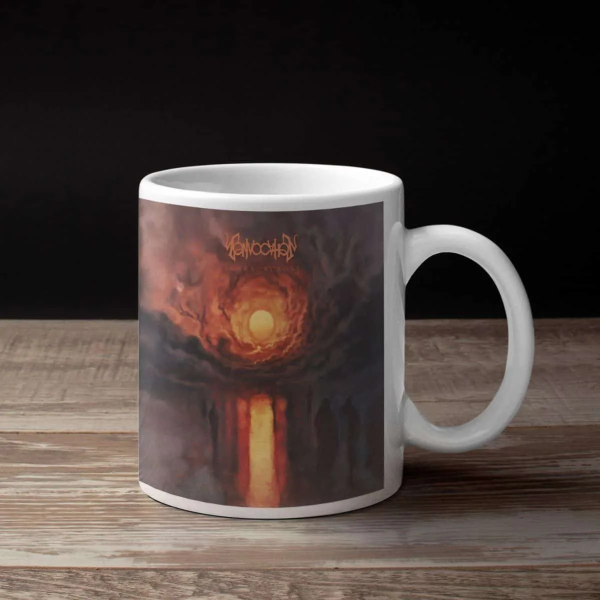 Convocation Band Coffee Mug, Convocation Scars Across Mug