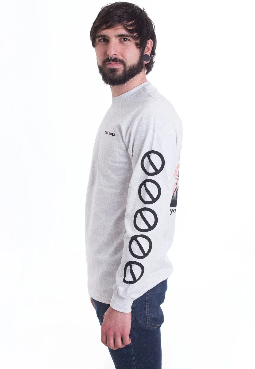 Counterparts Haunt Me Ash Grey Long Sleeve