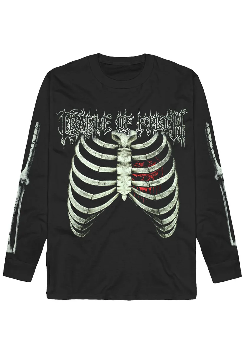 Cradle Of Filth Skeleton Long Sleeve