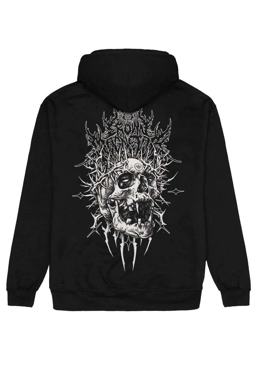 Crown Magnetar Skull Hoodie