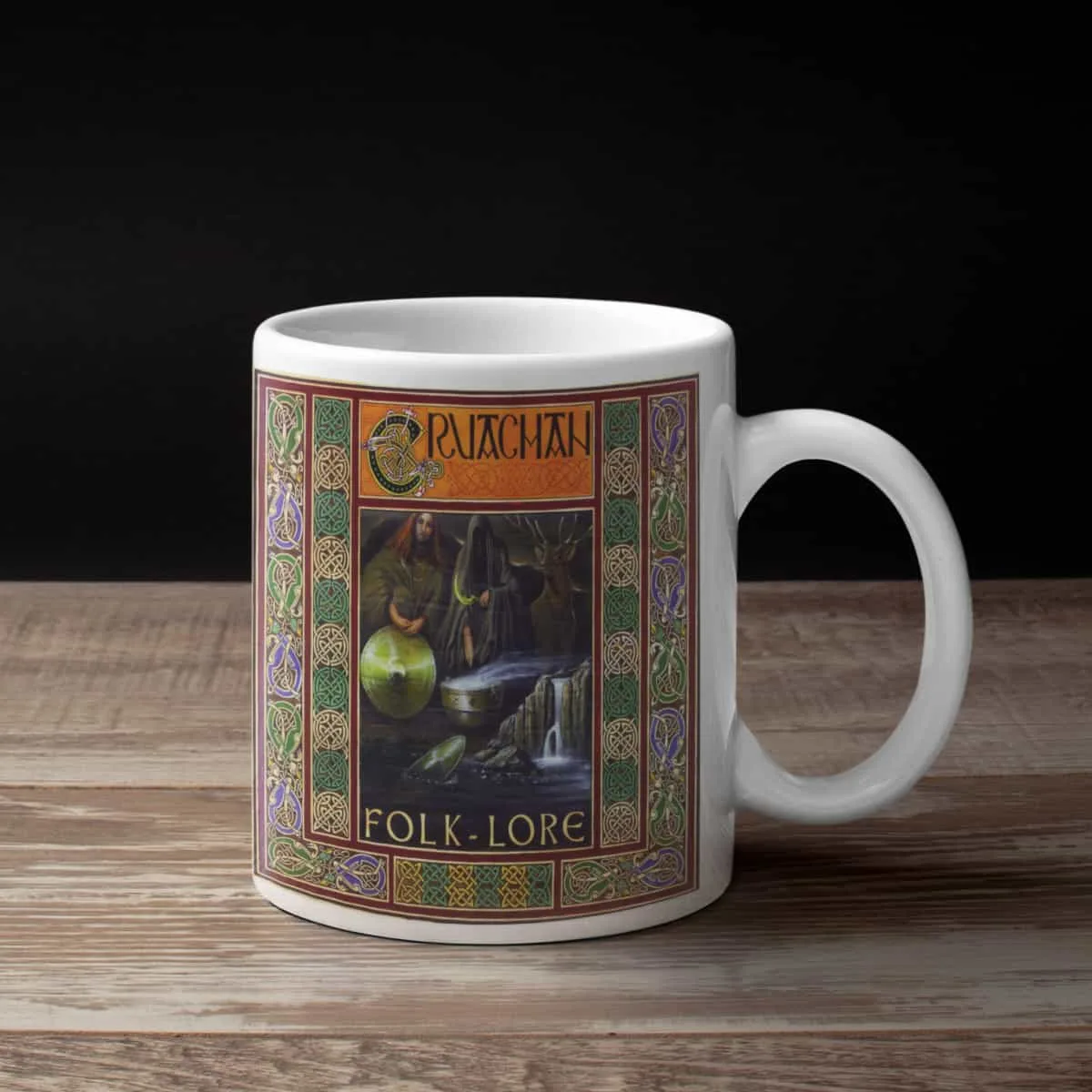 Cruachan Coffee Mug, Cruachan Folk Lore Coffee Mug