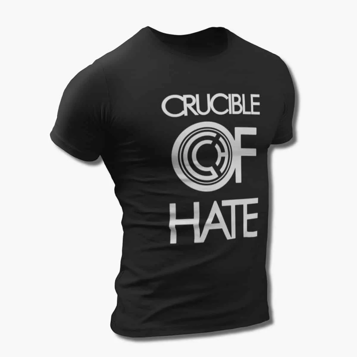 Crucible of Hate Band T-Shirt, Crucible of Hate Logo T-Shirt, Melodic Death Metal, Groove Metal Merchandise