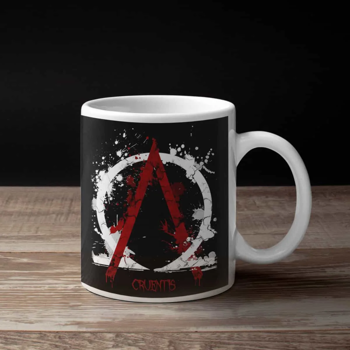 Cruentis Coffee Mug, Cruentis Alpha and Omega Coffee Mug