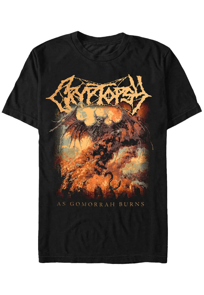 Cryptopsy As Gomorrah Burns T-Shirt