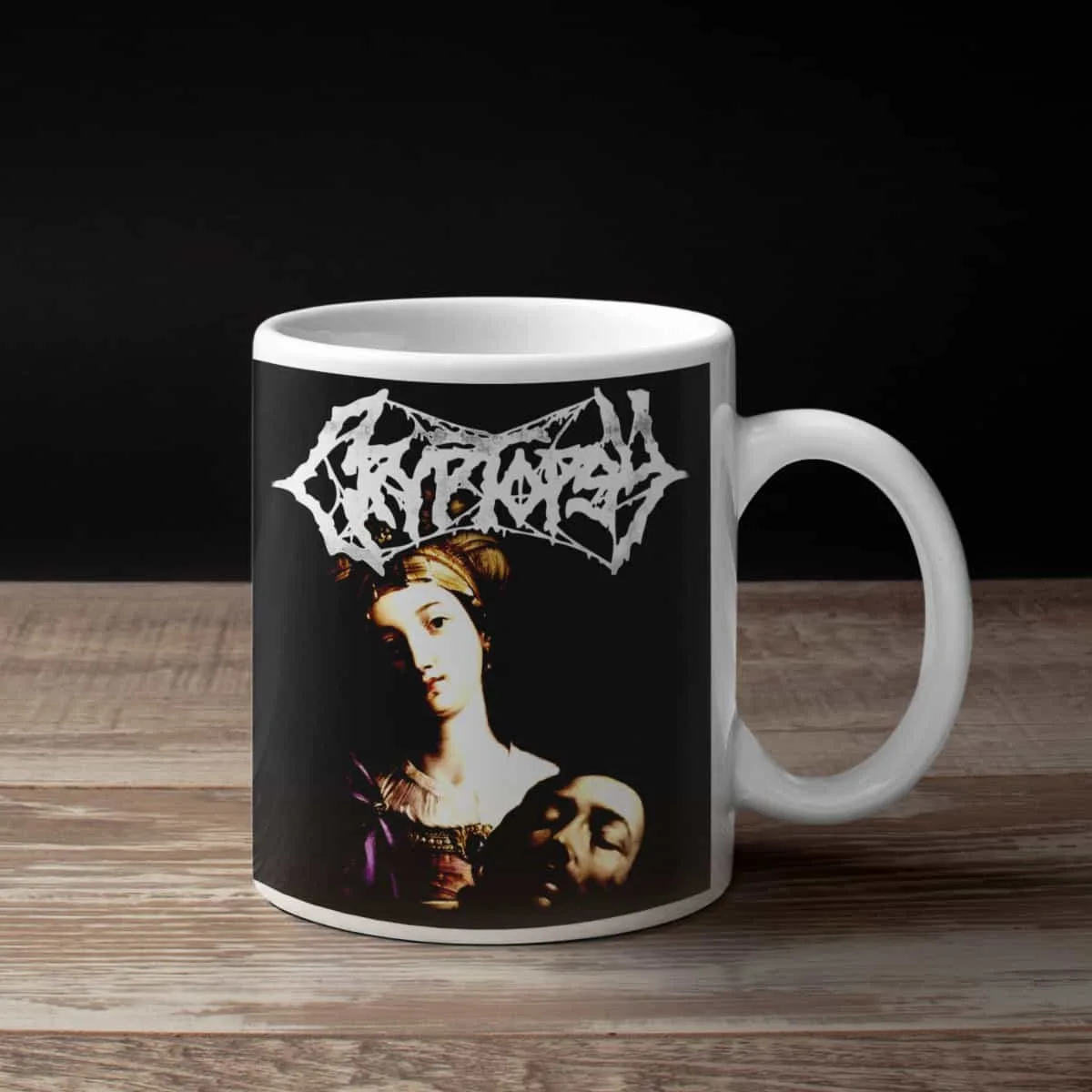 Cryptopsy Coffee Mug, Cryptopsy None So Vile Coffee Mug