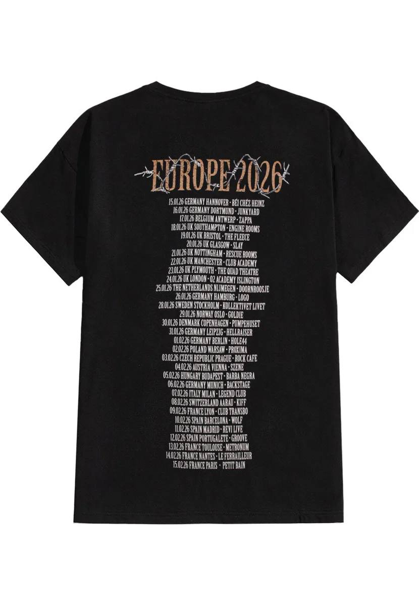 Cryptopsy Europe 2026 T-Shirt