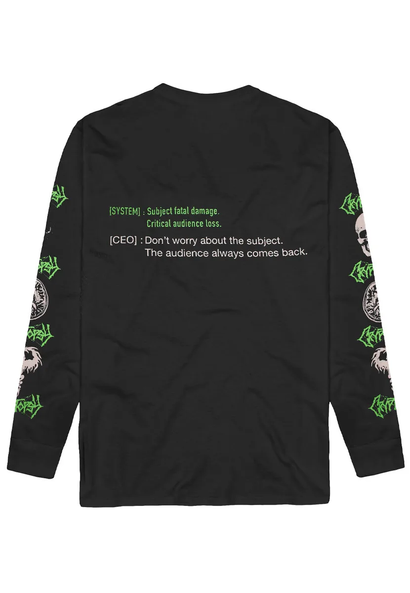 Cryptopsy Malicious Needs Long Sleeve