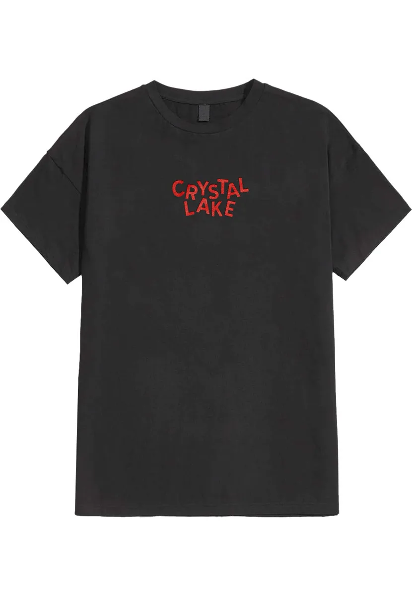 Crystal Lake Satanic Grey T-Shirt
