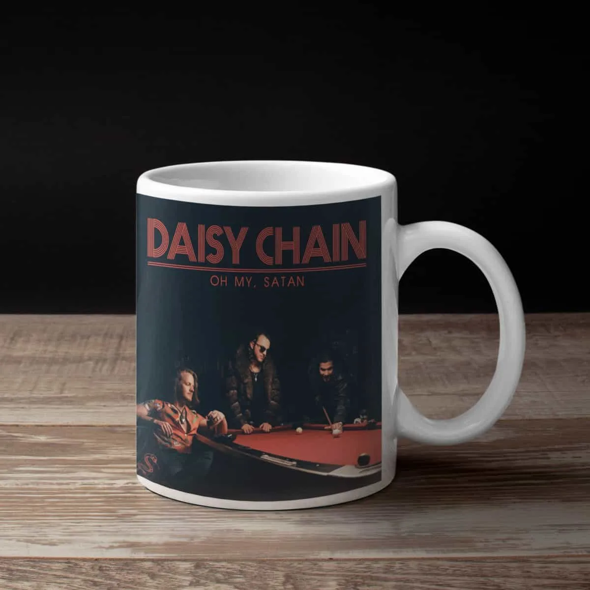 Daisy Chain Coffee Mug, Daisy Chain Oh My Satan Coffee Mug