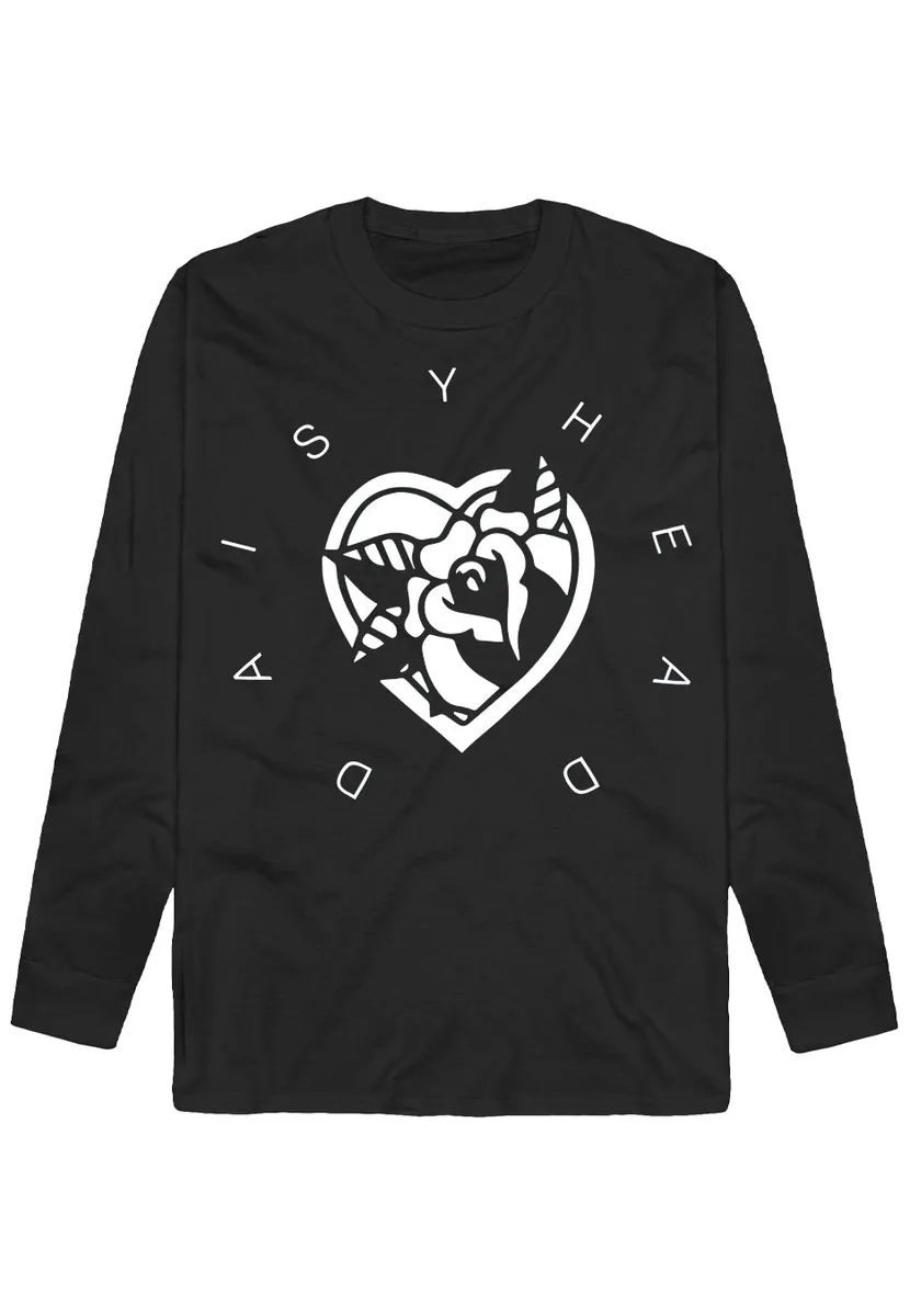 Daisyhead Heart Logo Long Sleeve