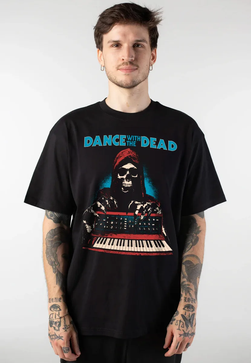Dance With The Dead Reaper Synthesizer T-Shirt