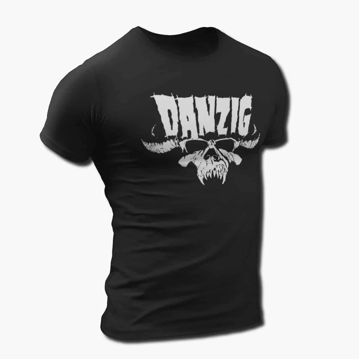 Danzig Band T-Shirt, Danzig Logo T-Shirt, Heavy Metal, Doom Metal Merchandise
