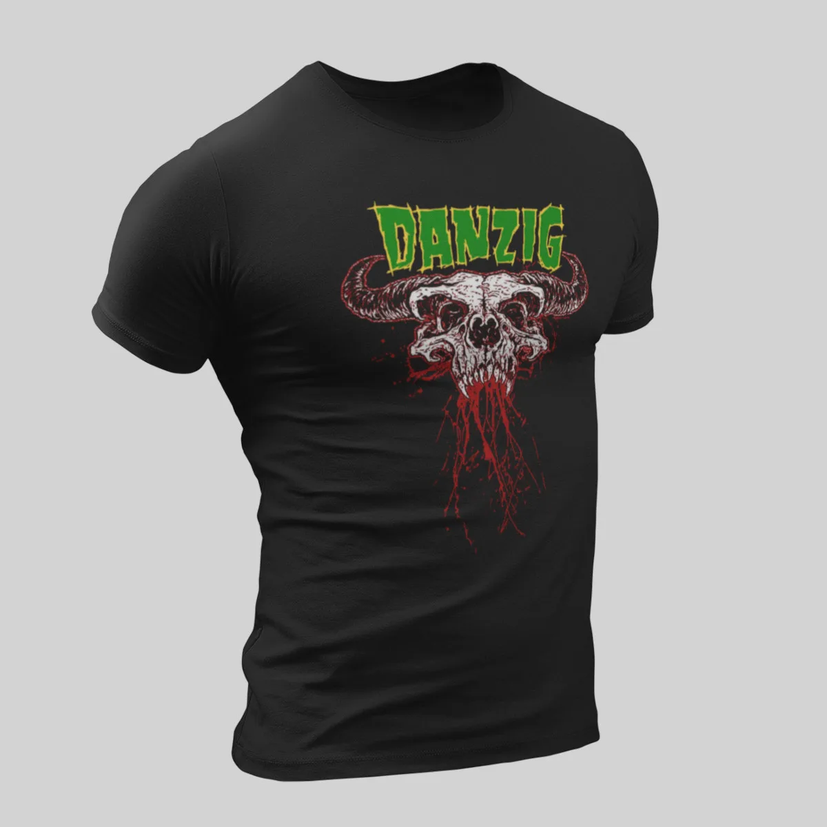 Danzig T-Shirt, Danzig Logo Black T-Shirt