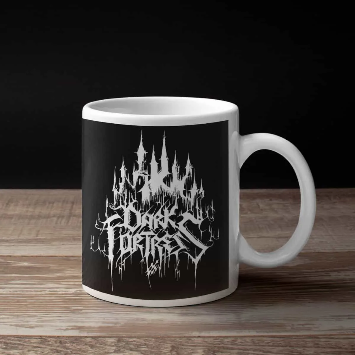 Dark Fortress Coffee Mug, Dark Fortress Logo Coffee Mug