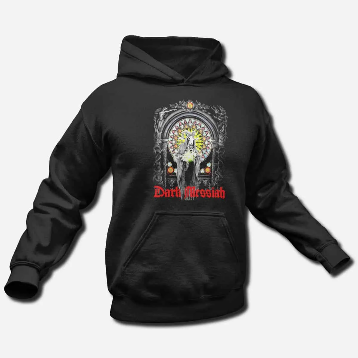 Dark Messiah Band Hoodie, Dark Messiah Artwork Hooded Sweatshirt, Thrash Metal, Groove Metal Merch