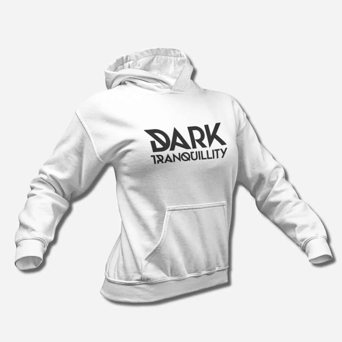 Dark Tranquillity Band Hoodie, Dark Tranquillity Logo Hooded Sweatshirt, Melodic Death Metal Merch
