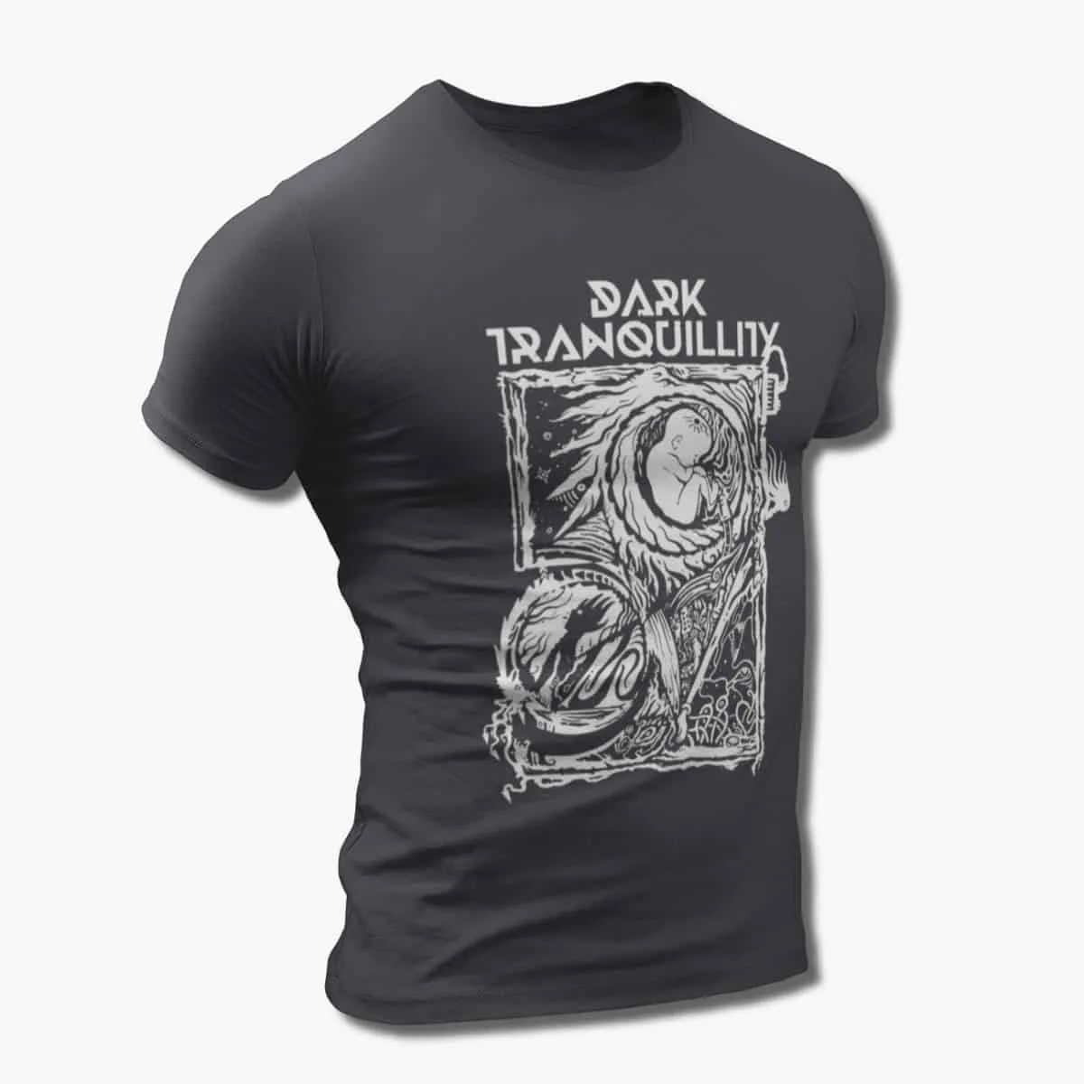 Dark Tranquillity Band T-Shirt, Dark Tranquillity Artwork T-Shirt, Melodic Death Metal Merchandise