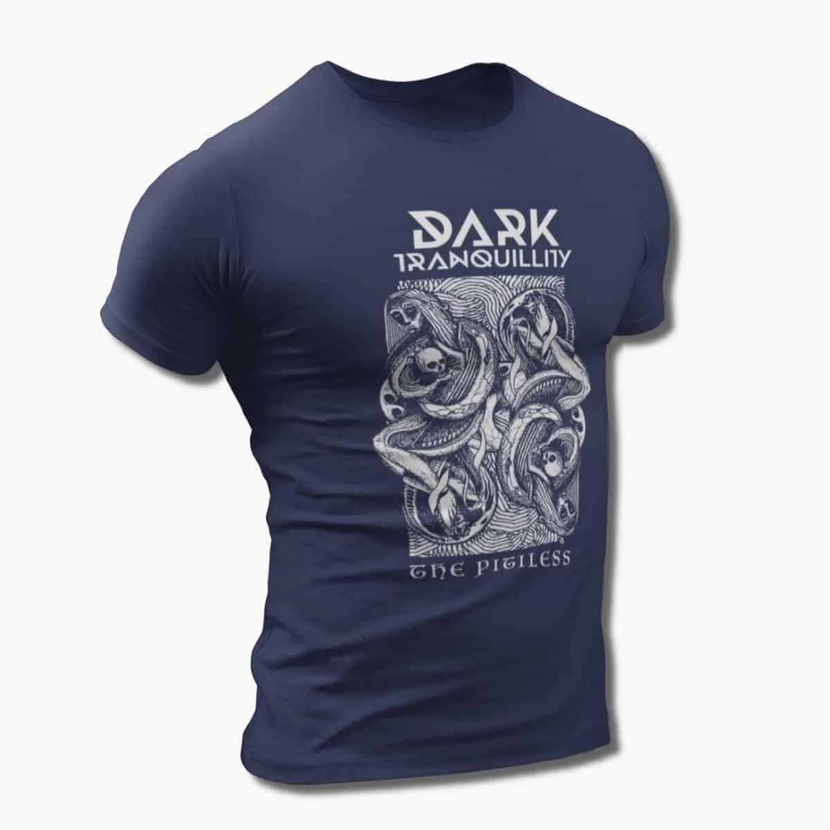 Dark Tranquillity Band T-Shirt, Dark Tranquillity The Pitiless Artwork T-Shirt, Melodic Death Metal Merchandise