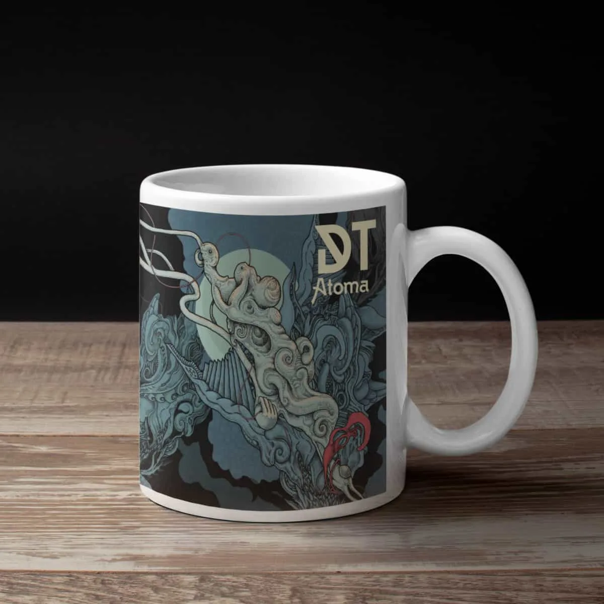 Dark Tranquillity Coffee Mug, Dark Tranquillity Atoma Logo Coffee Mug