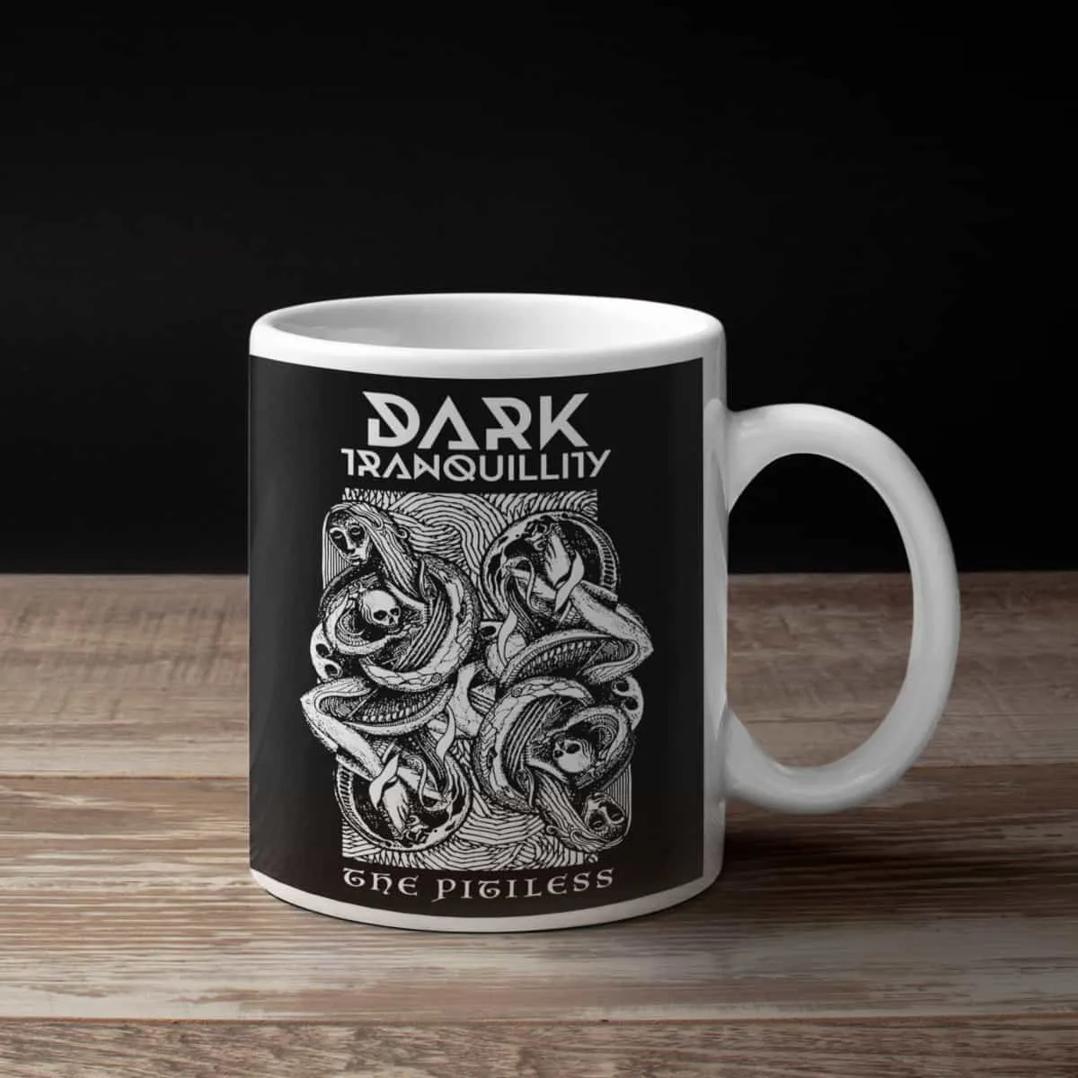 Dark Tranquillity Coffee Mug, Dark Tranquillity The Pitiless Coffee Mug