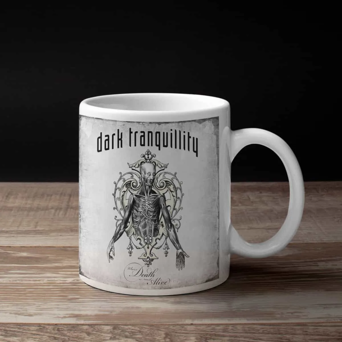 Dark Tranquillity Coffee Mug, Dark Tranquillity Where Death Is Most Alive Coffee Mug
