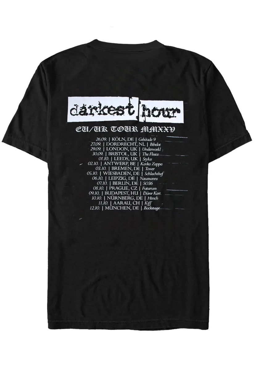 Darkest Hour Perpetual 2025 Tour T-Shirt