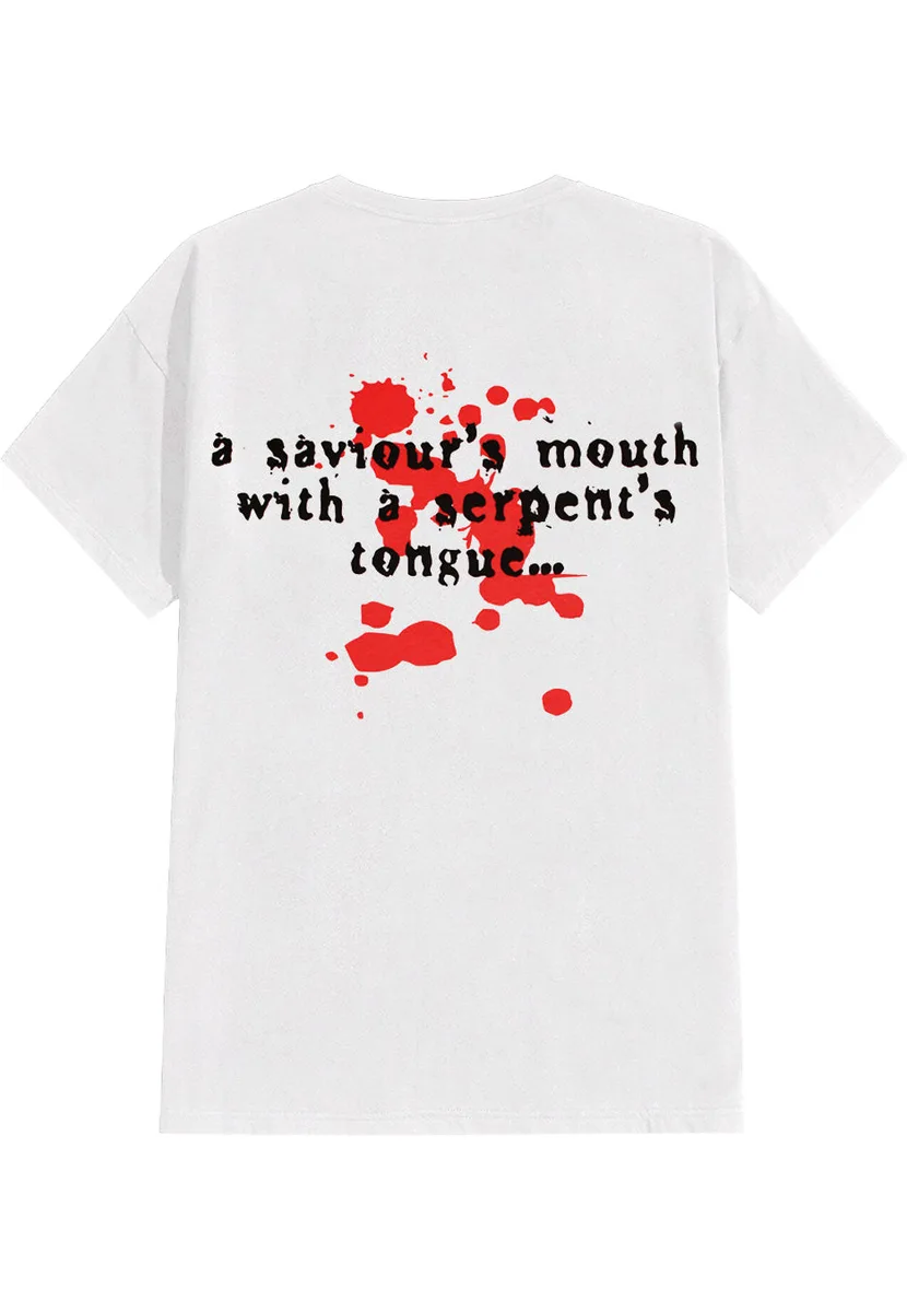 Darkest Hour Razorblade White T-Shirt