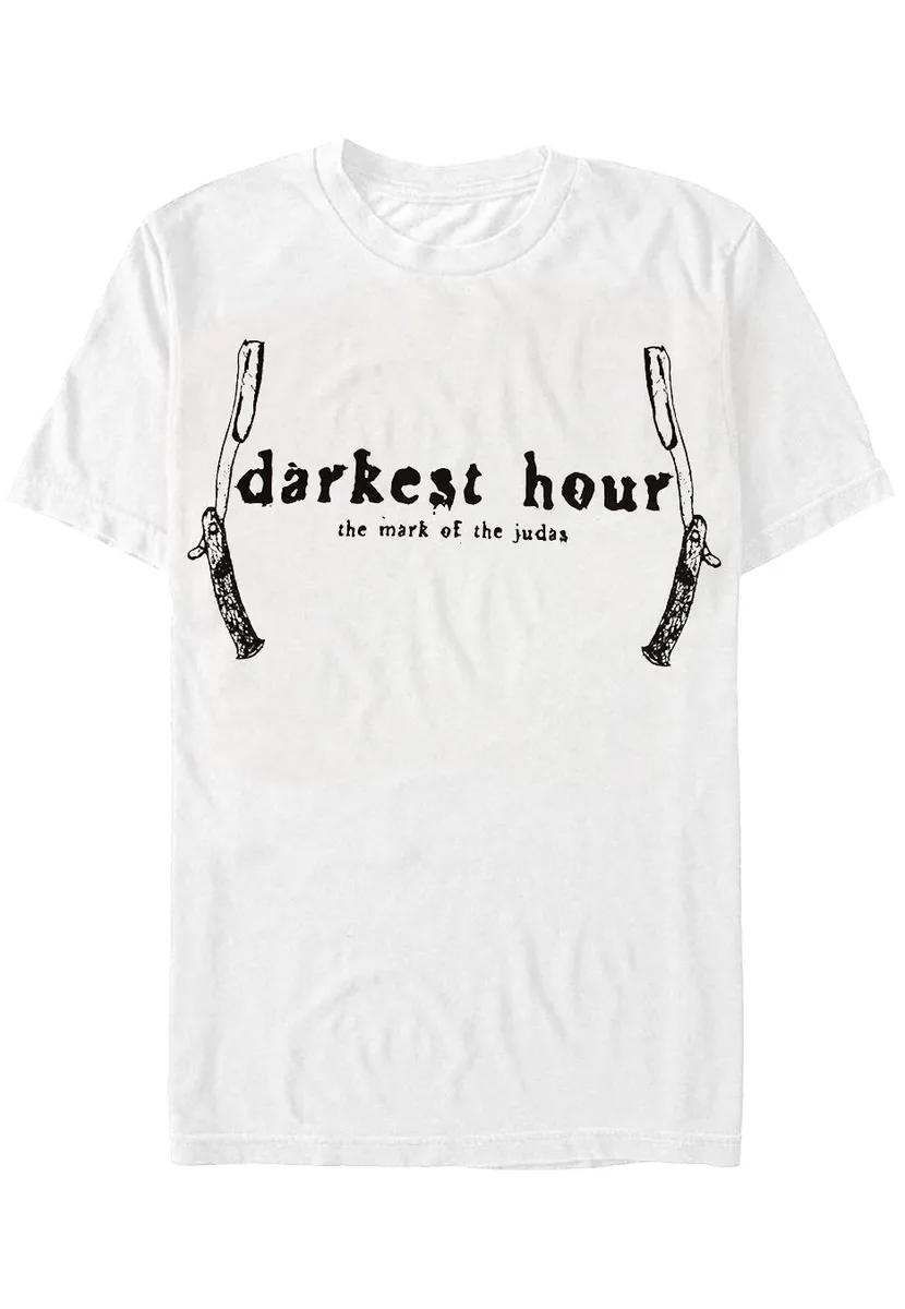 Darkest Hour Razorblade White T-Shirt