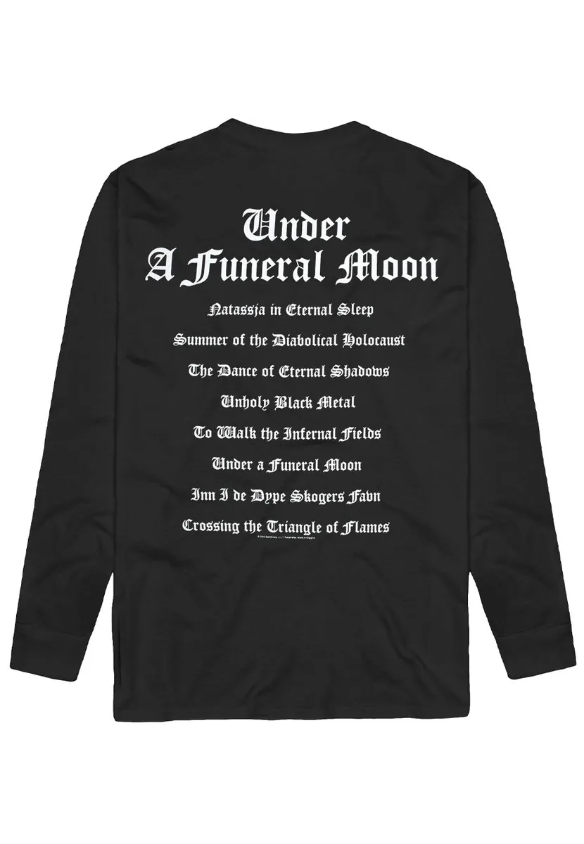 Darkthrone Under A Funeral Moon / Album Long Sleeve