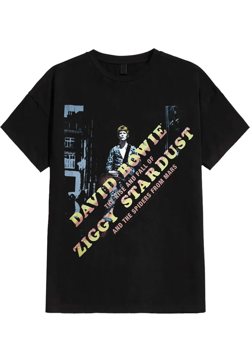 David Bowie Ziggy Diagonal T-Shirt