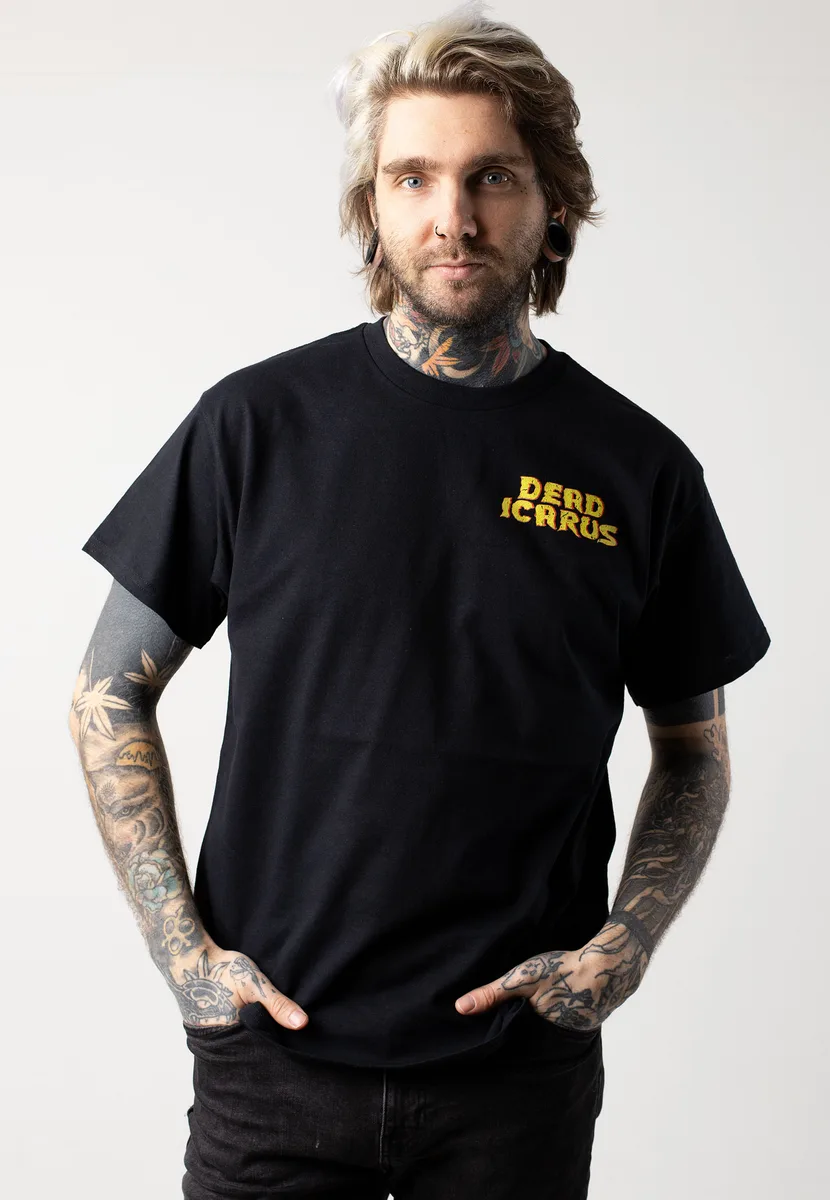 Dead Icarus Skull Graveyard T-Shirt