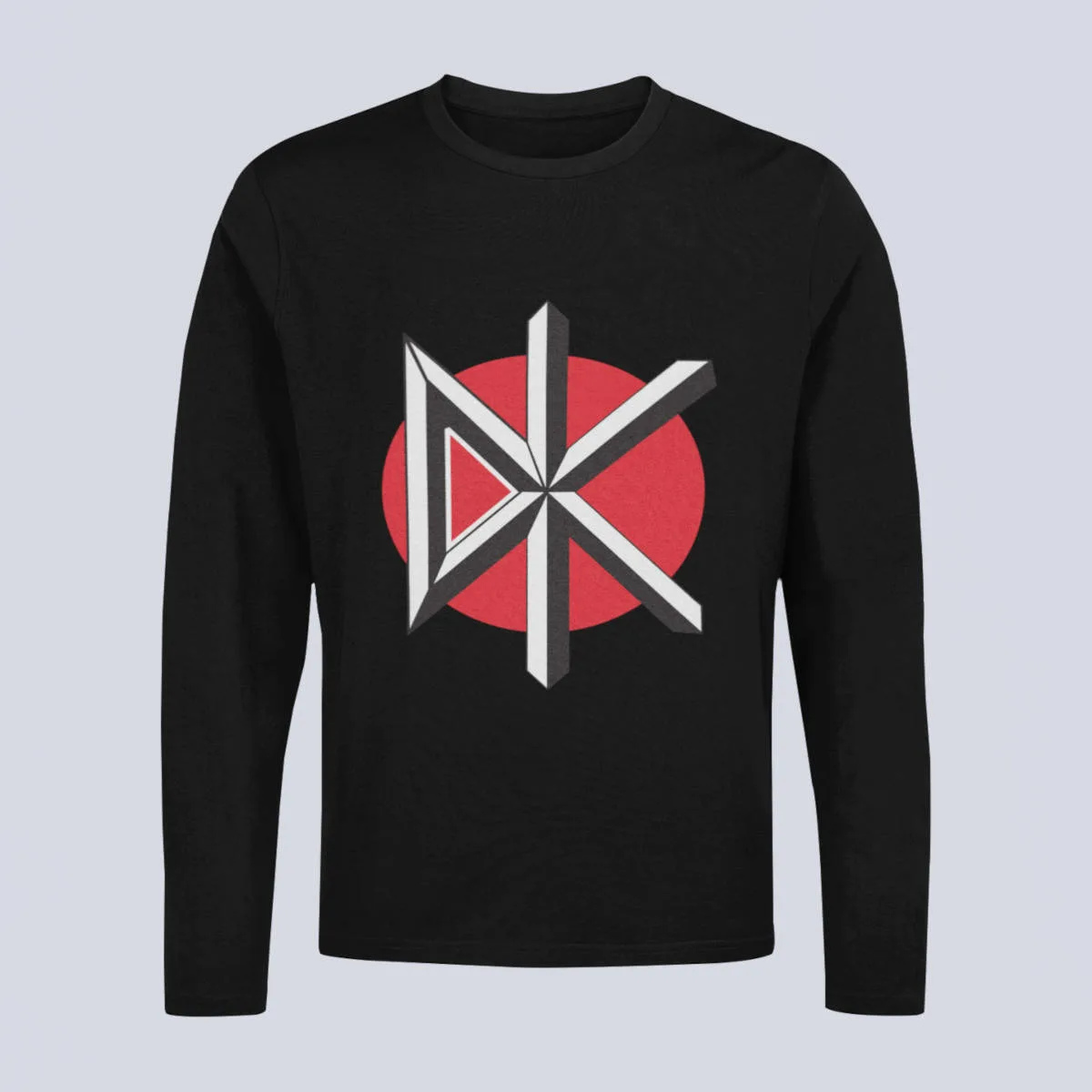 Dead Kennedys Longsleeve T-Shirt, Dead Kennedys Band Logo Black Long Sleeve, Punk Rock Merchandise