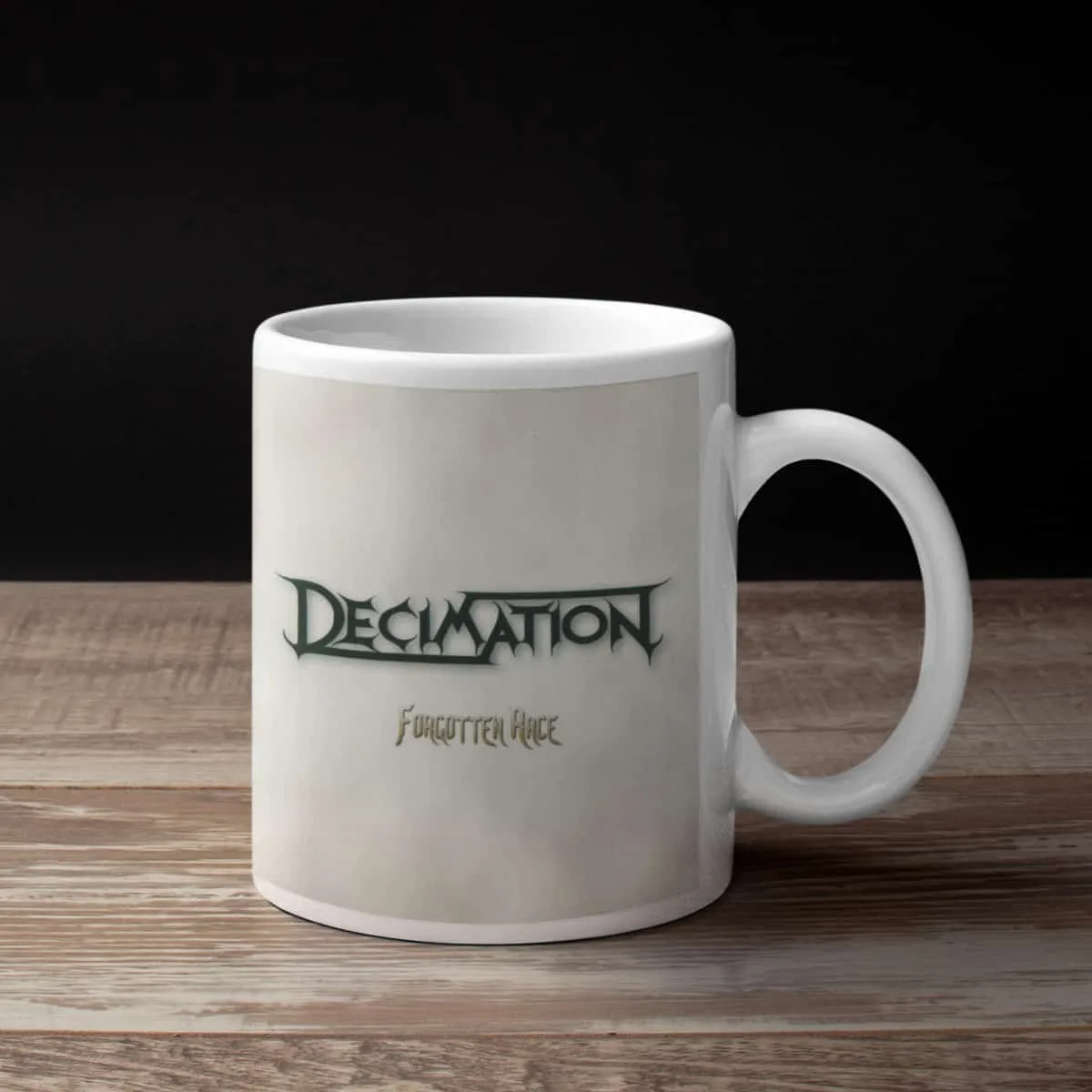 Decimation Coffee Mug, Decimation Forgotten Race Coffee Mug