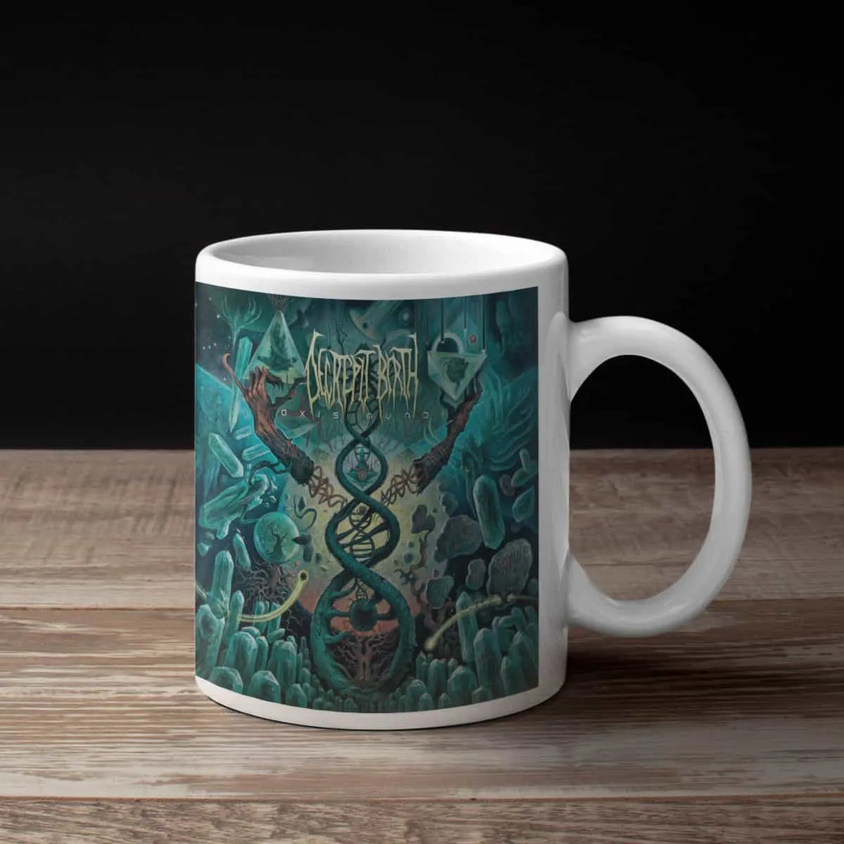 Decrepit Birth Coffee Mug, Decrepit Birth Axis Mundi Coffee Mug