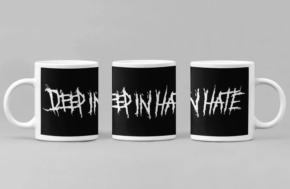 Deep in Hate Coffee Mug, Deep in Hate Logo Coffee Mug