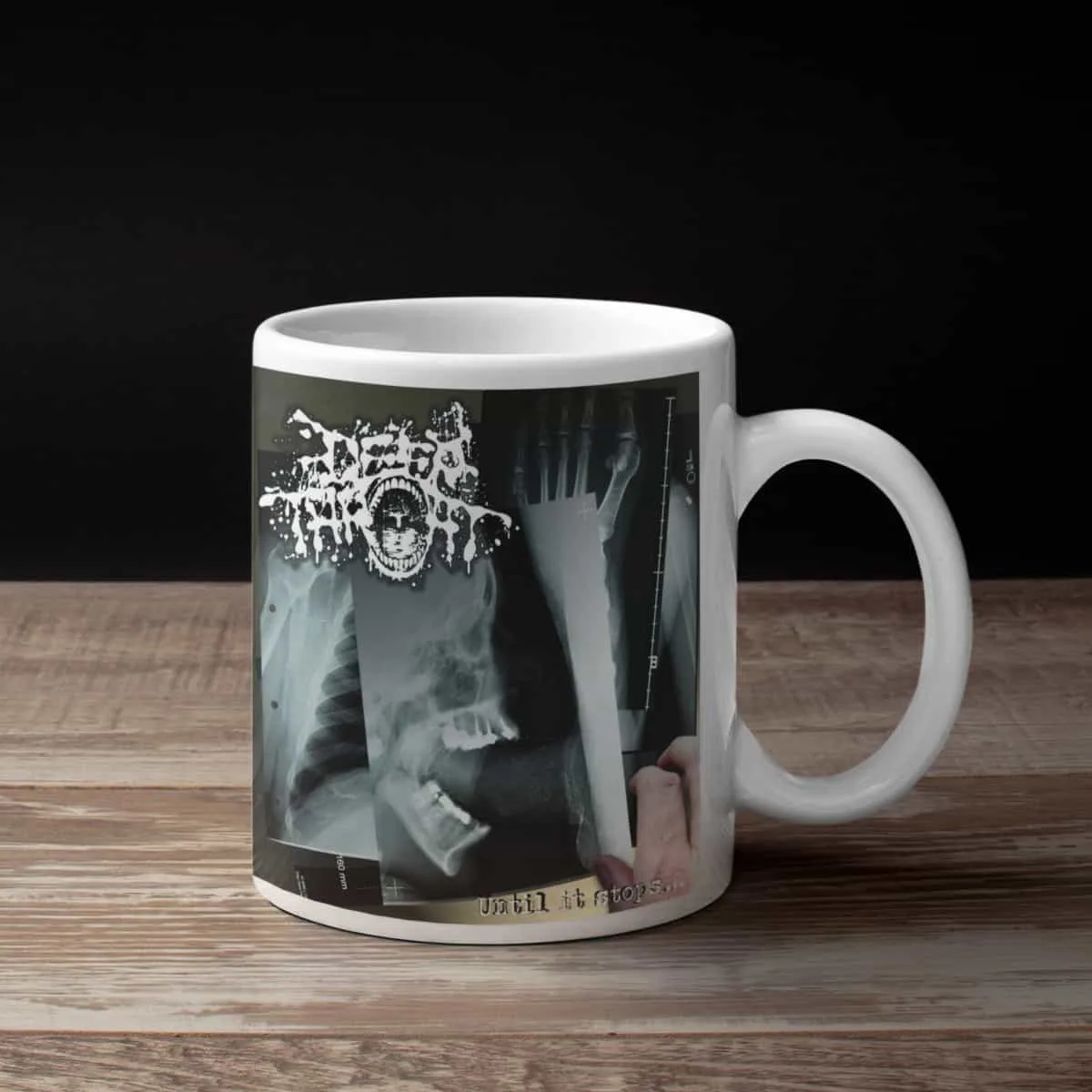 Deep Throat Coffee Mug, Deep Throat Until It Stops Coffee Mug